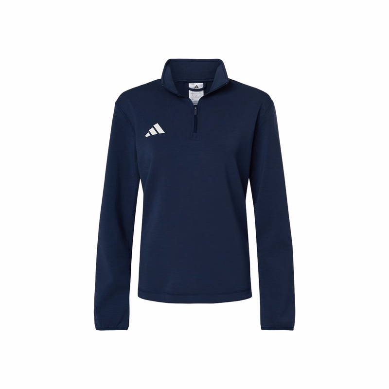 Women's 3-Stripes Quarter-Zip Pullover - AT401