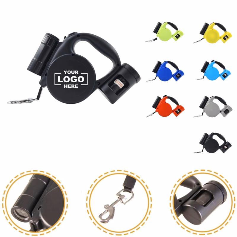 Pet Retractable Rope with Flashlight Free Shipping