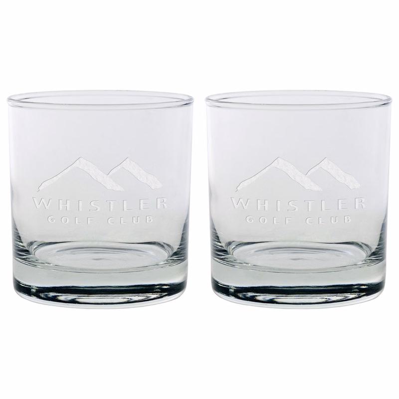 Set of Two Skyline Classic Rocks Glass (11 Oz.)