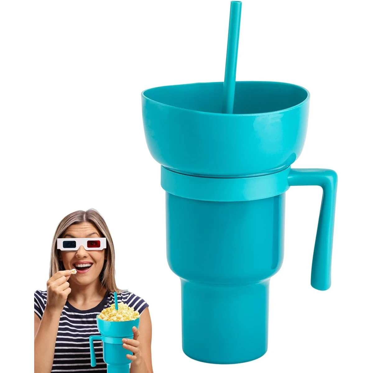 Stadium Cups with Snack Bowl On Top 1
