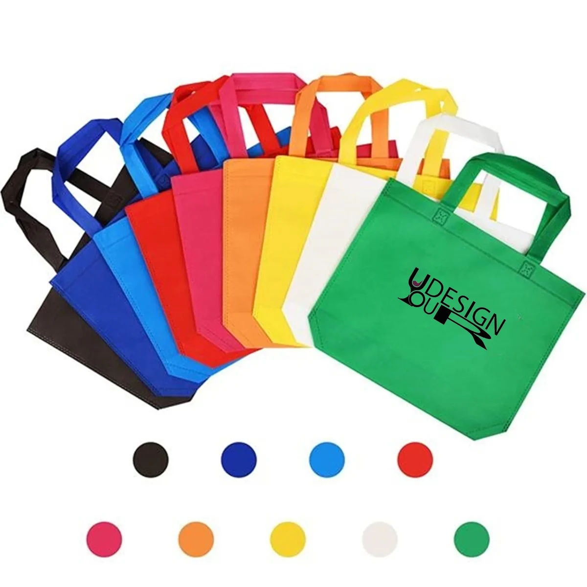 13" Non-Woven Grocery Tote Bag MOQ100 1