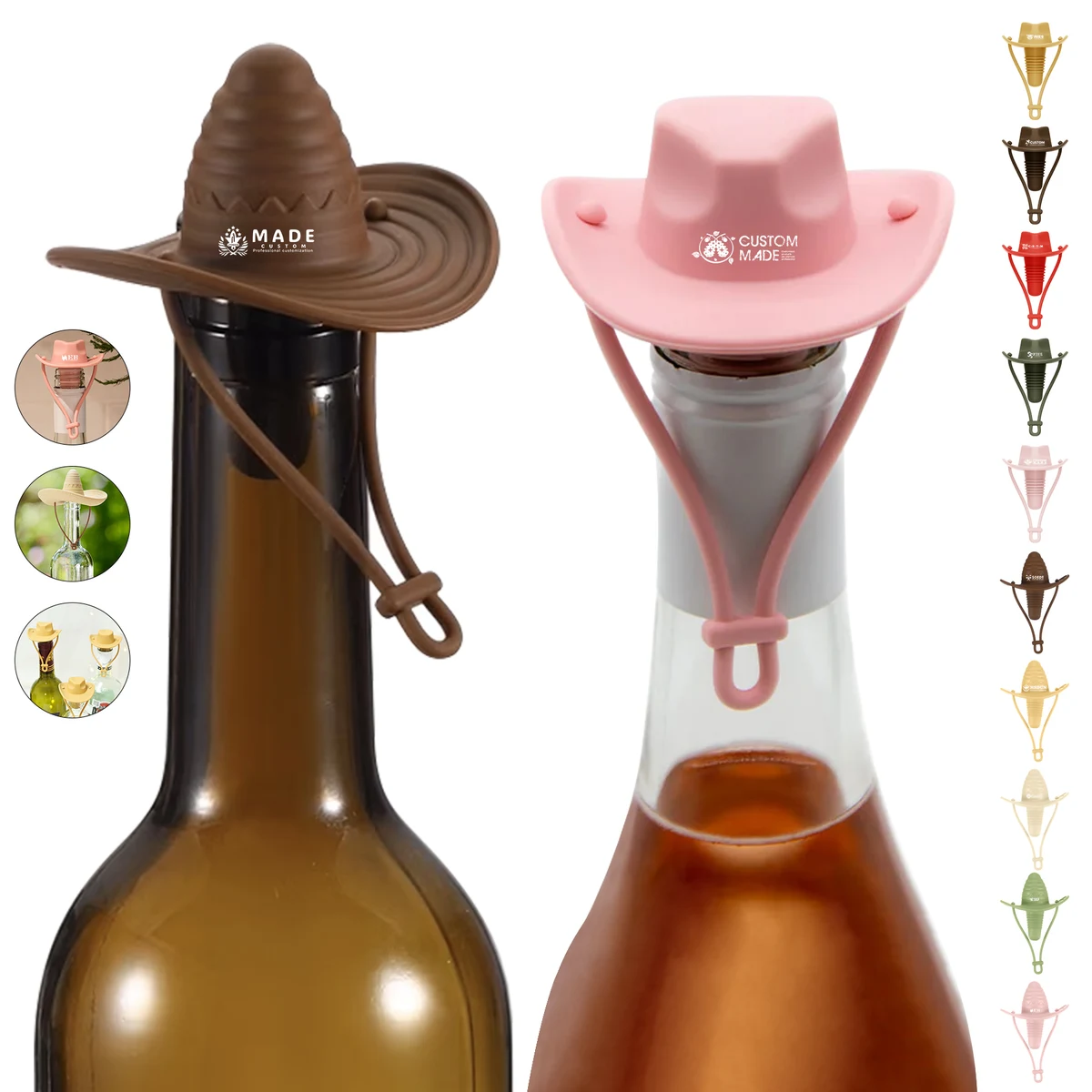 Cowboy Hat Wine Stopper 1