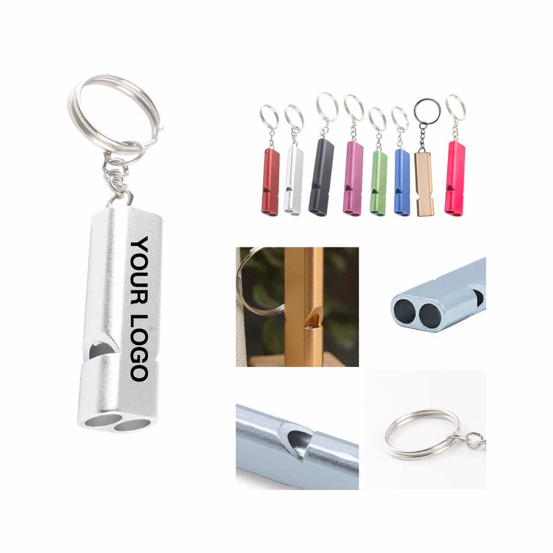 Compact Aluminum Whistle for Outdoor Survival