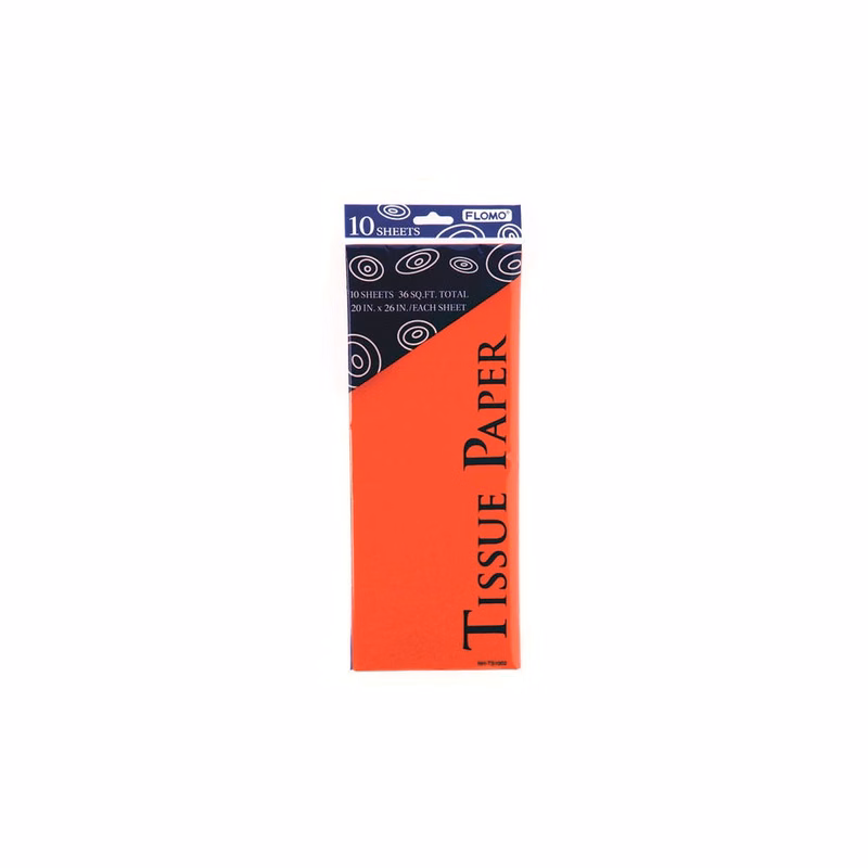 Gift Bag Tissue Paper - Red 10 Pack