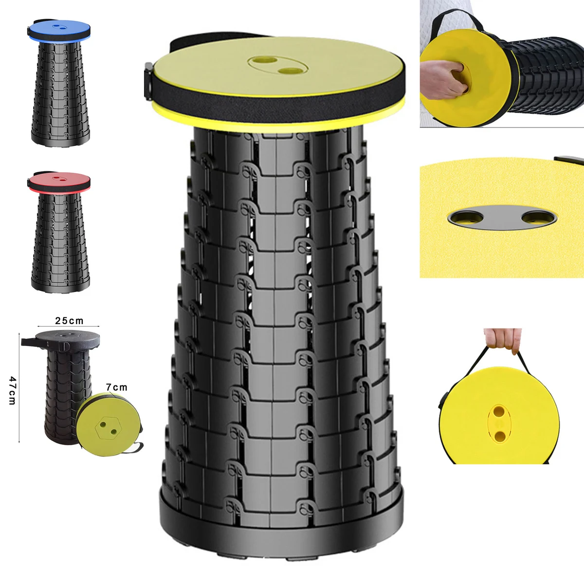 Portable Outdoor Telescopic Folding Chair 1