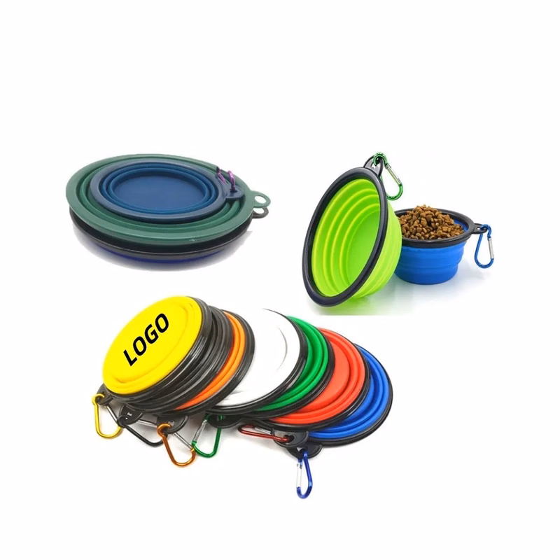 Large Capacity Collapsible Silicone Pet Bowl