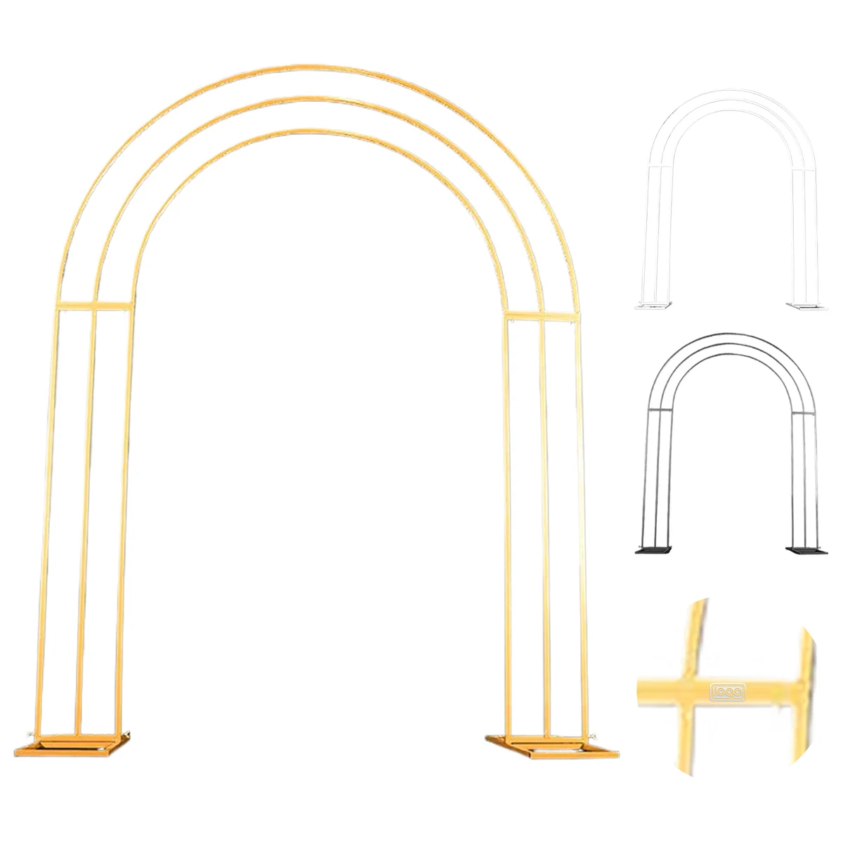 Metal Double Arch 1