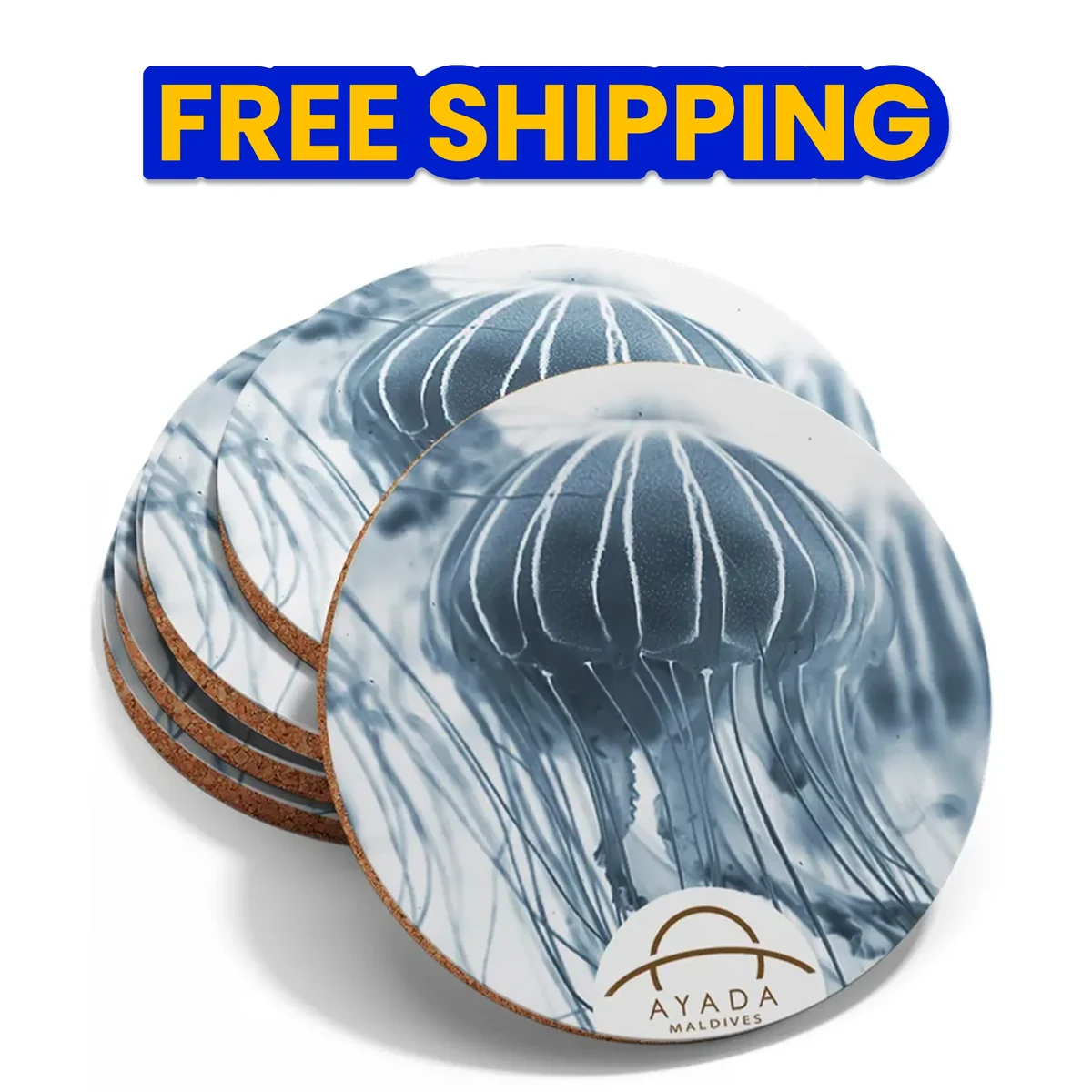 Fiberboard Coasters 1