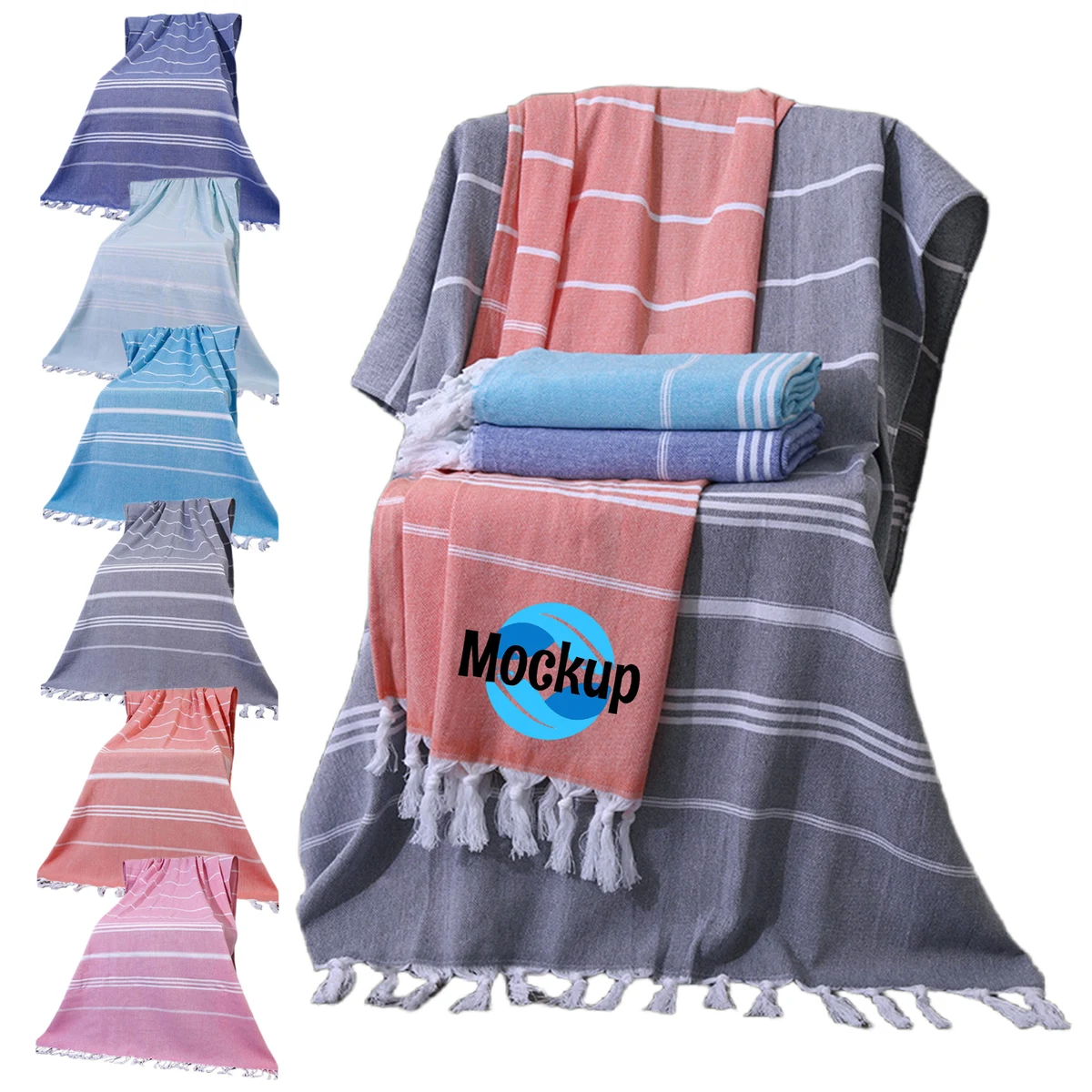 Oversize Turkish Swim Bath Towel 1