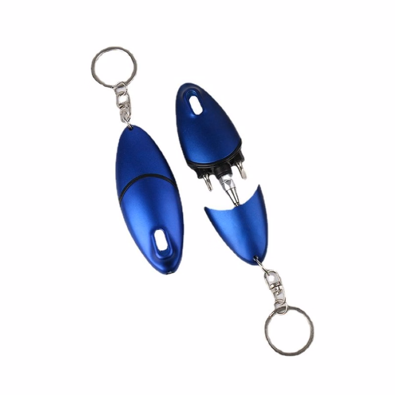 Multi Tool Keychain With Ballpoint Pen Led Screwdriver