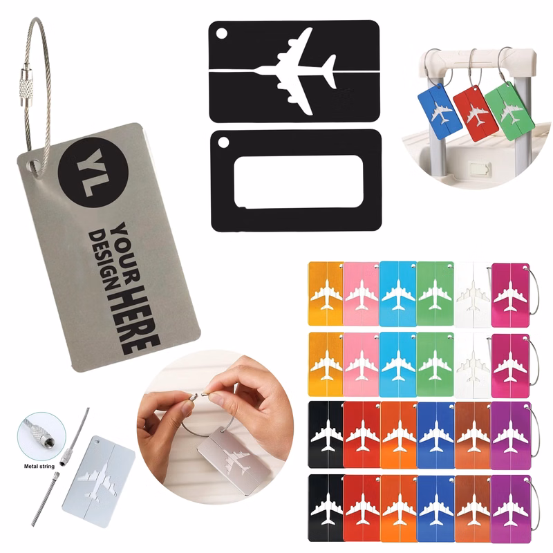 Aircraft-Grade Aluminum Luggage Identifier