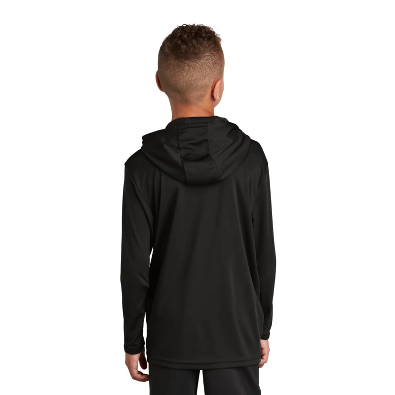 Sport-Tek Youth PosiCharge Competitor Hooded Pullover. 1