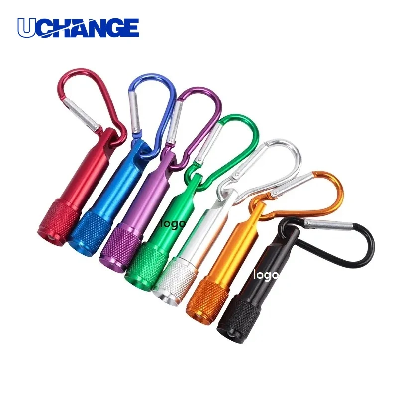LED Mini Flashlight with Carabiner Tool for Travel 1