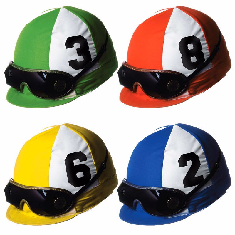 Jockey Helmet Cutouts
