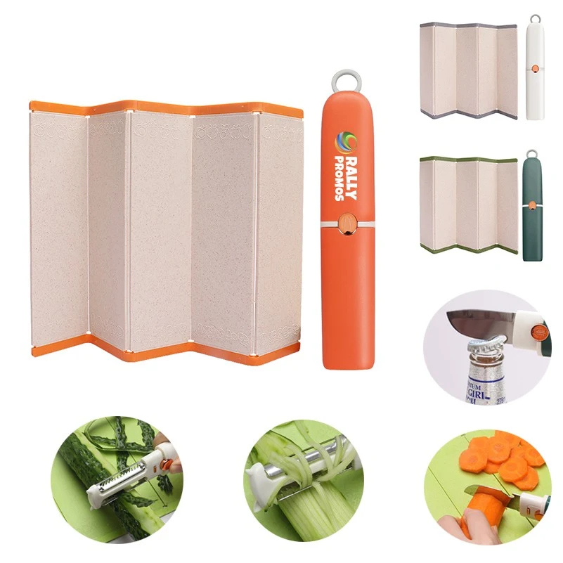5 in1 Collapsible Cutting Board Knife Set 1