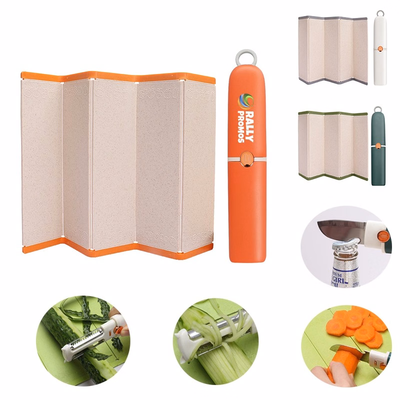 5 in1 Collapsible Cutting Board Knife Set
