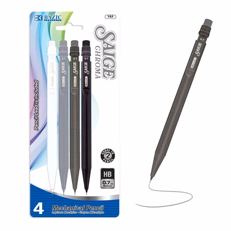 Mechanical Pencils - 4 Pack Assorted Colors