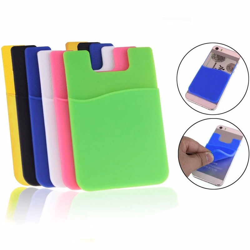 Silicone Credit Card Holder Phone Wallet