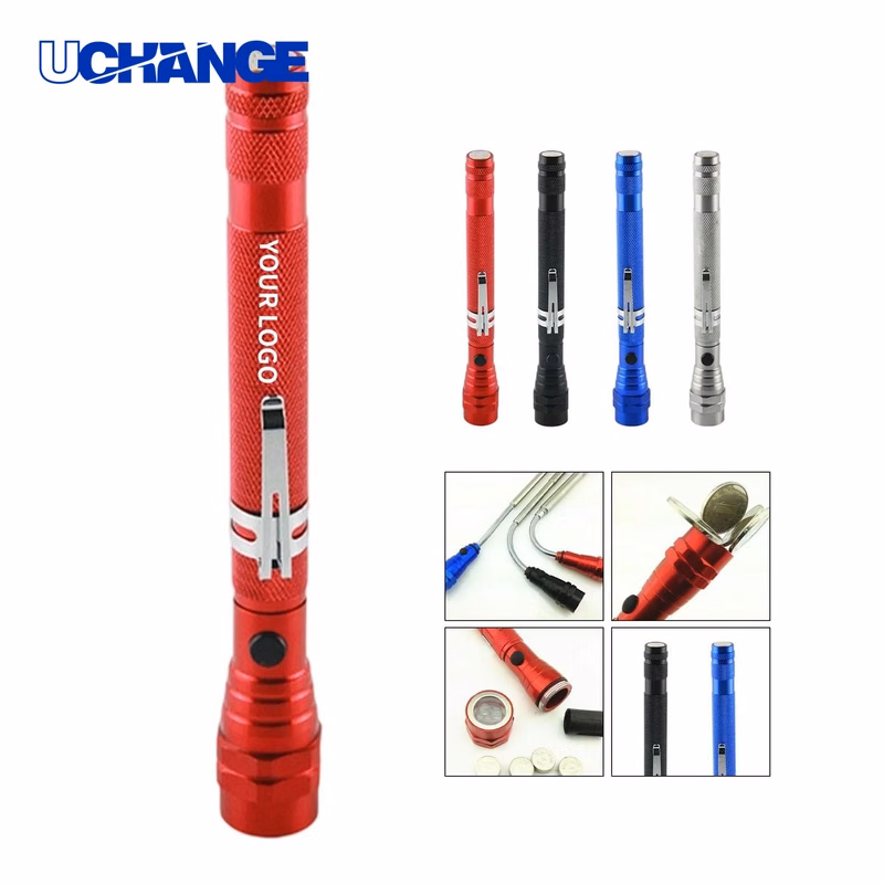 Telescopic Magnetic LED Flashlight Tool