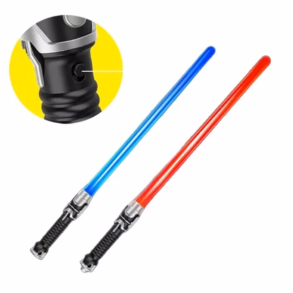 Custom 27.6 inch Light-Up Laser Sword Toy with Sound Effects — Kids Action Giveaway