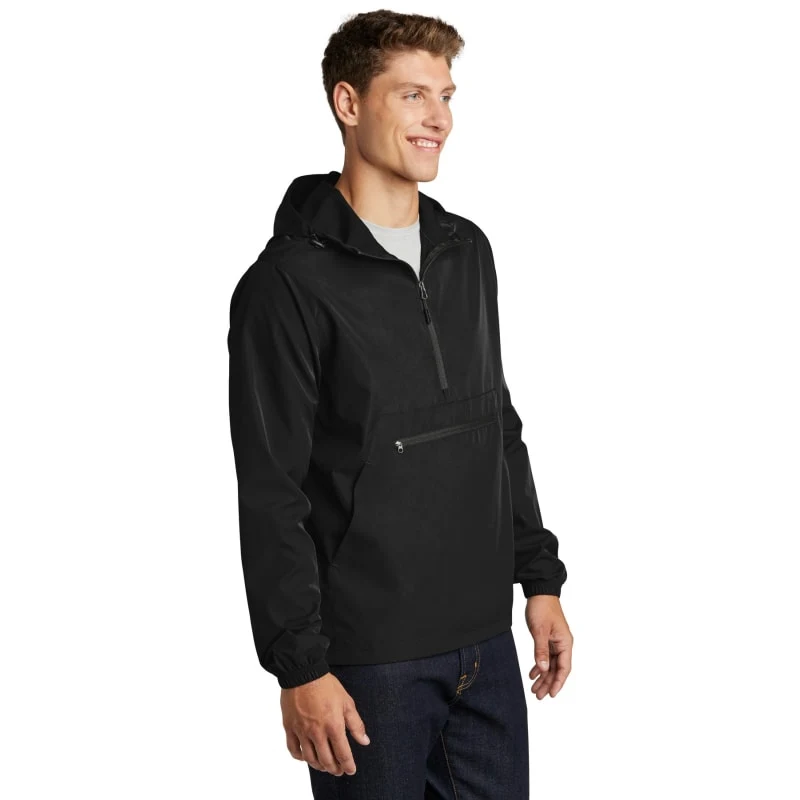 Sport-Tek Packable Anorak. 1