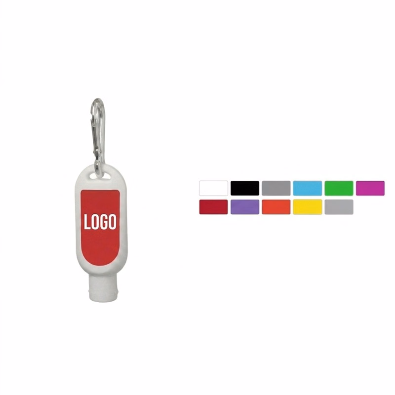 30ml Hand Sanitizer W/ Carabiner Clip
