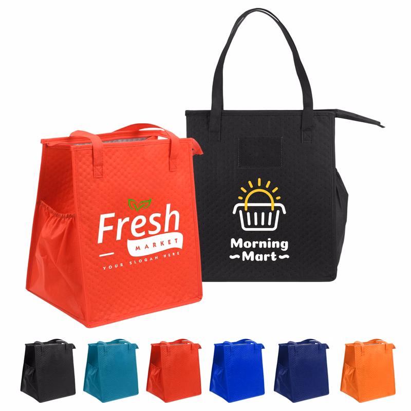 Non-Woven Thermal Cooler Bag-13"X15"X10"