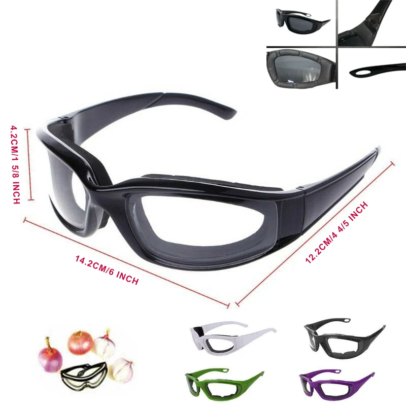 Kitchen Accessories Onion Goggles Barbecue Safety Glasses Eyes Protector Cooking 1
