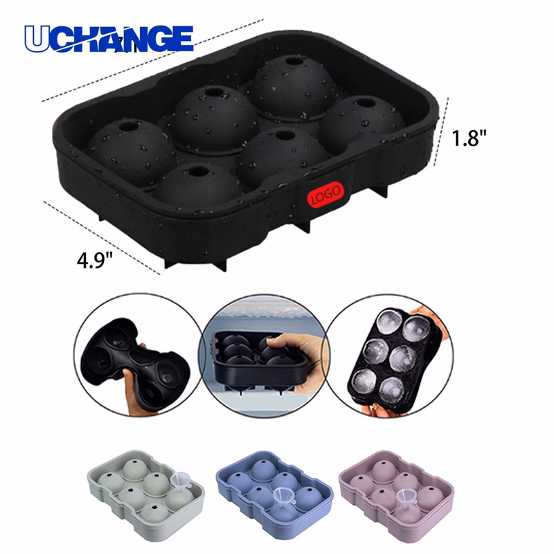 Flexible Silicone Ball Shaped Ice Tray