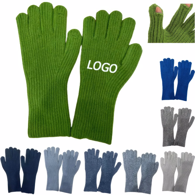 Adults Knitted Wool Gloves
