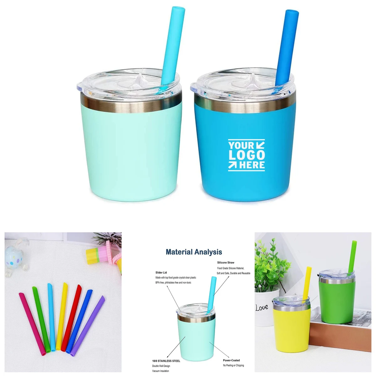 Stainless Steel Mom and Kids Tumbler 1
