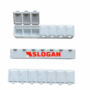 7 Day Braille Weekly Pillbox