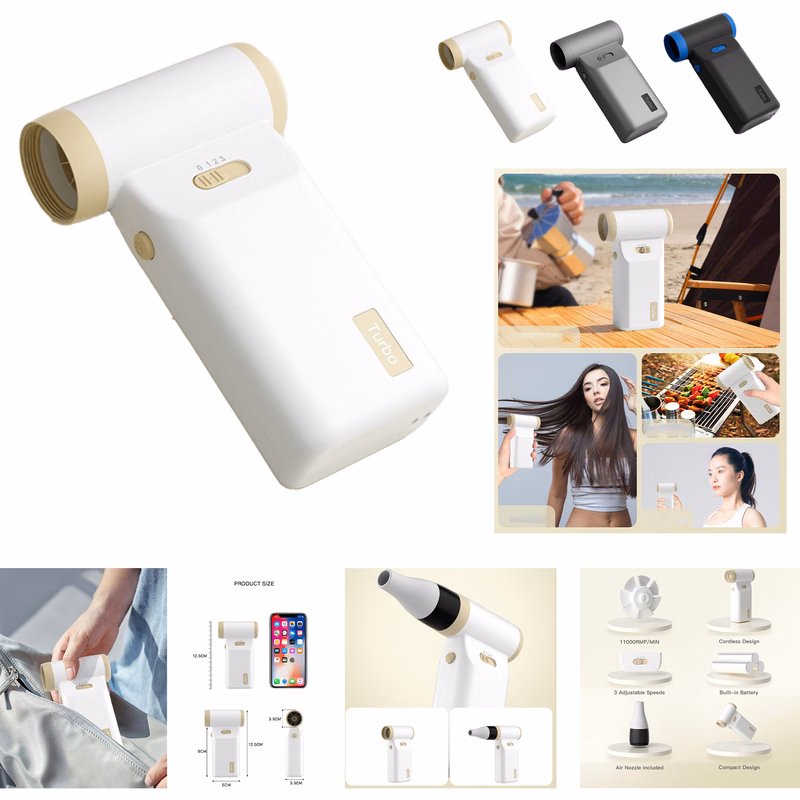 Turbo Fan Cordless Hairdryer
