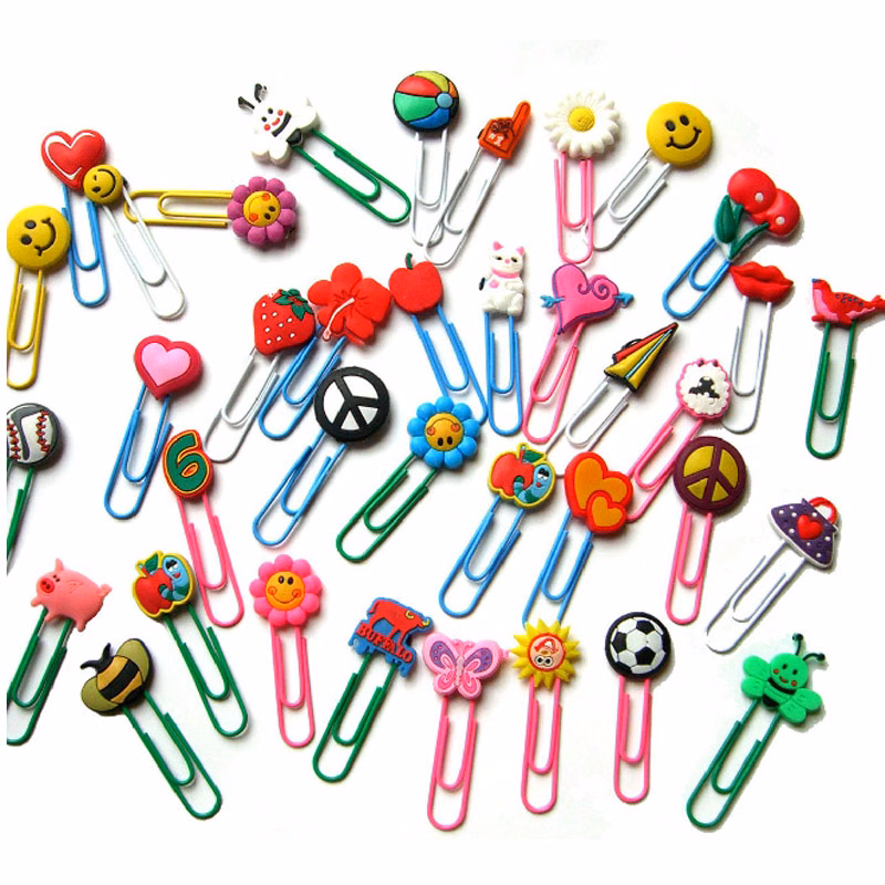 PVC Bookmark Paper Clip