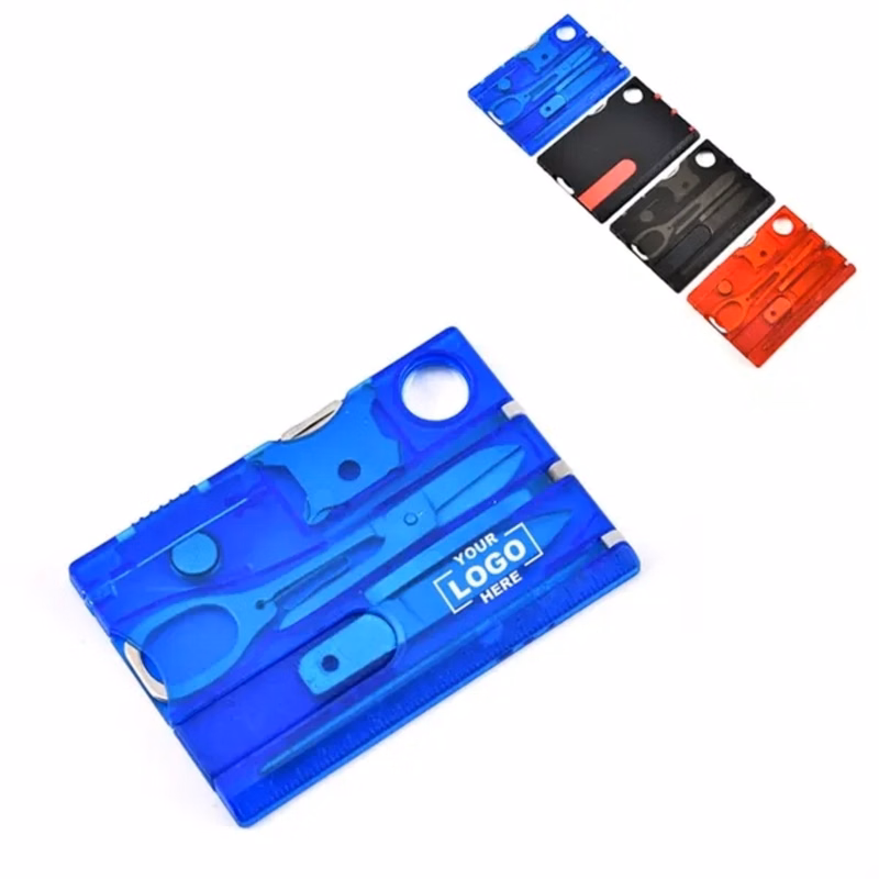 12-in-1 Stainless Steel Card Tool