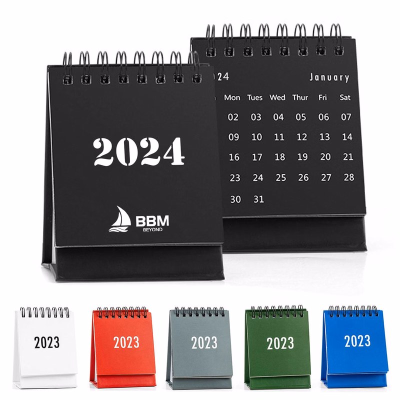 2026 Minimalist Paper Desk Calendar