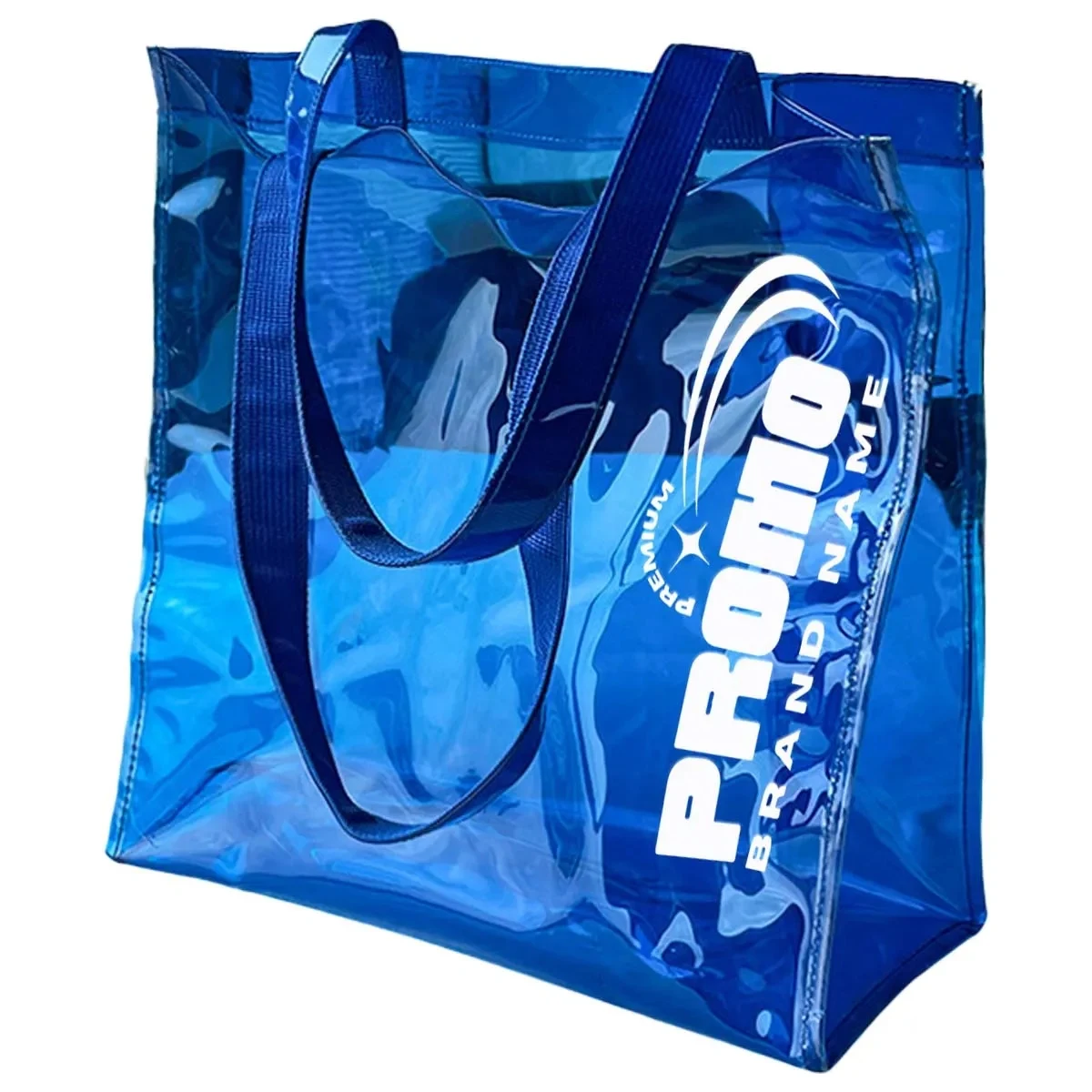 Large Clear PVC Shoulder Handbag 1
