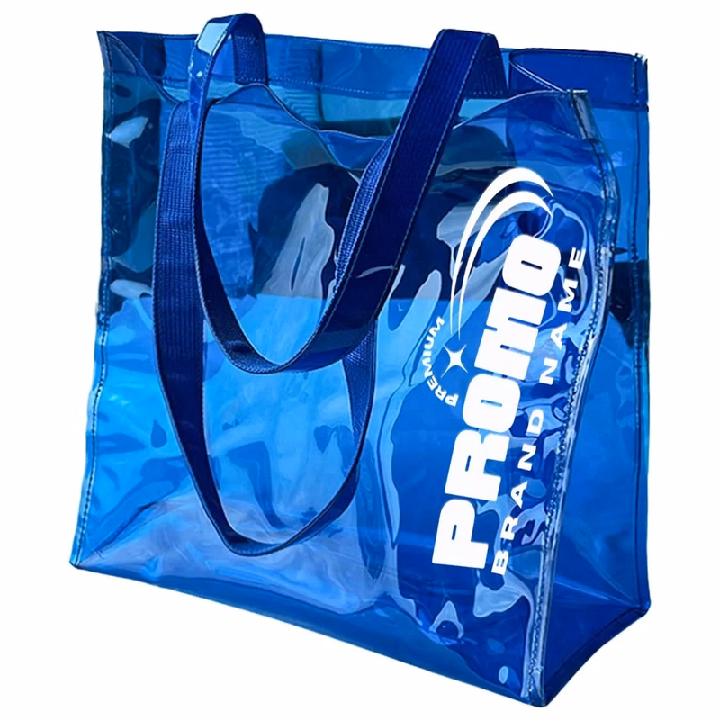 Large Clear PVC Shoulder Handbag
