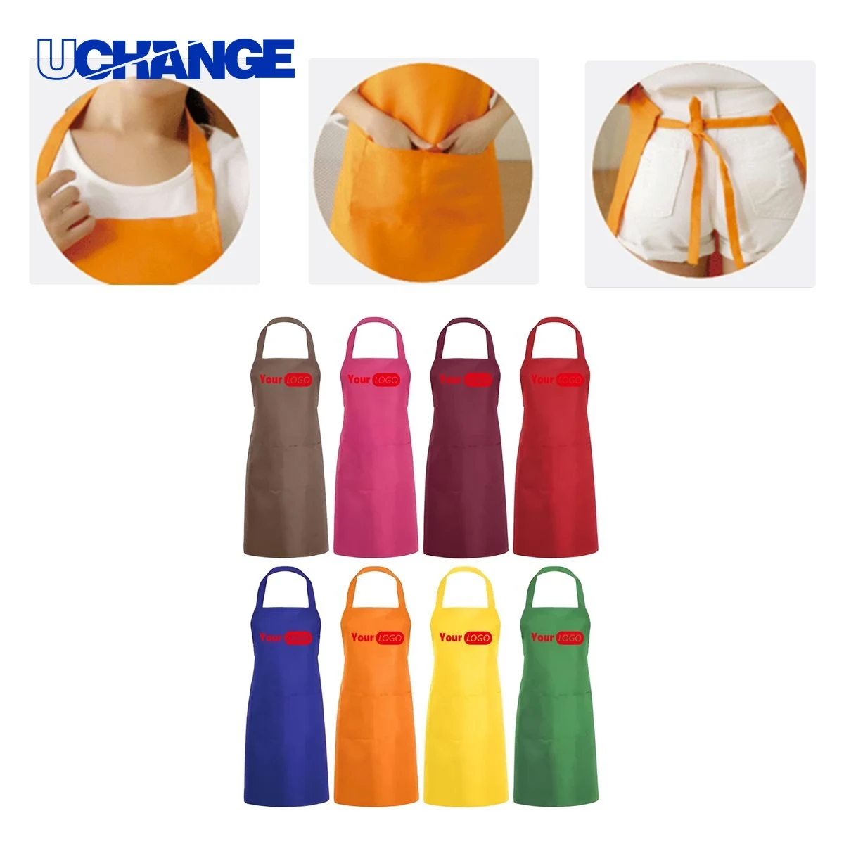 Custom Polyester Kitchen Apron Workwear 1