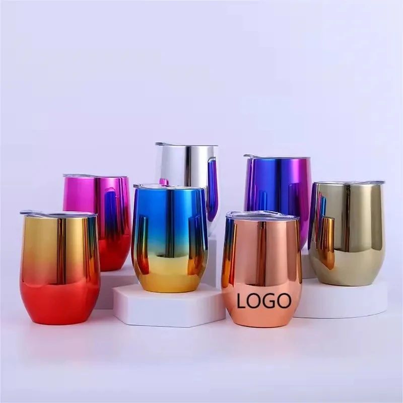 12 oz. Vacuum Stainless Steel Eggshell Cup 1