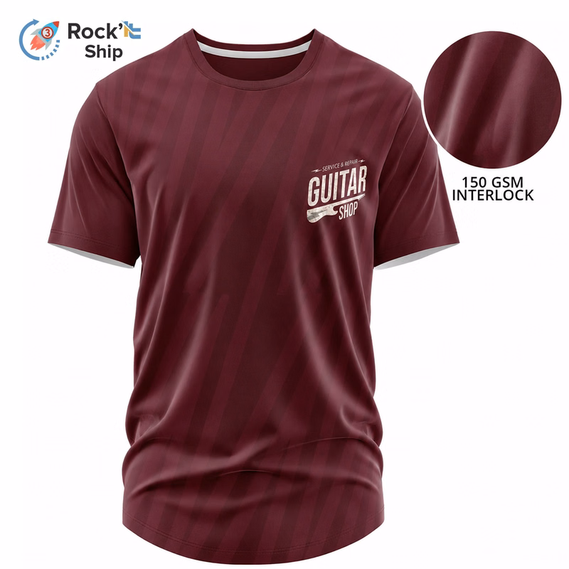 Rock'it 3-Day Unisex 150 GSM Poly Interlock Performance Short Sleeve Sublimation T-shirt