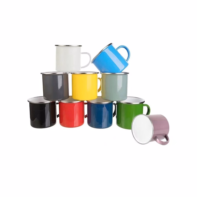 12 OZ Enamel Mugs