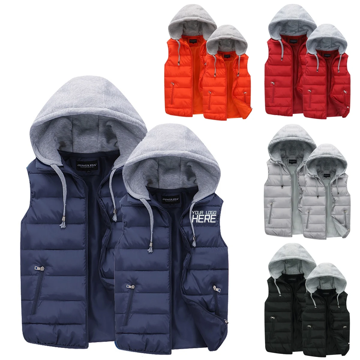 Quilted Puffer Vest 1