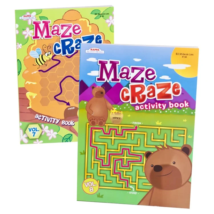 Maze Craze Activity Books - Assorted 1