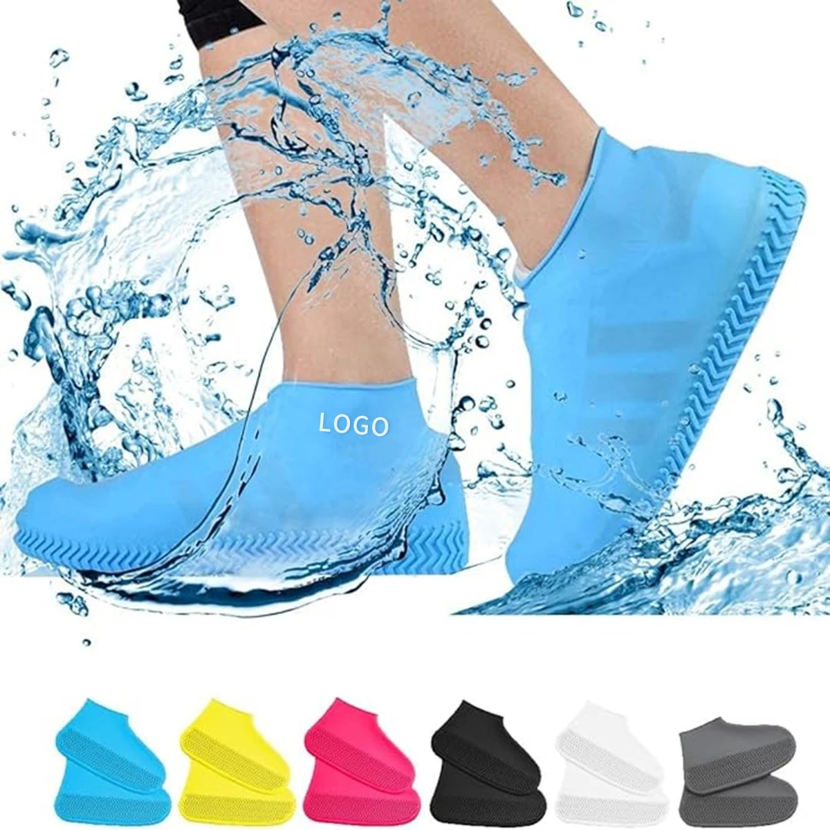Abrasion-Resistant Silicone Shoe Cover 1