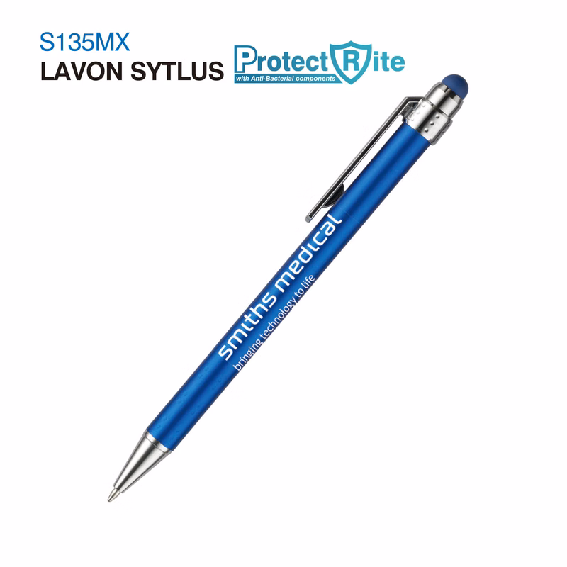 Lavon Stylus Chrome Anti-Bacterial Pen