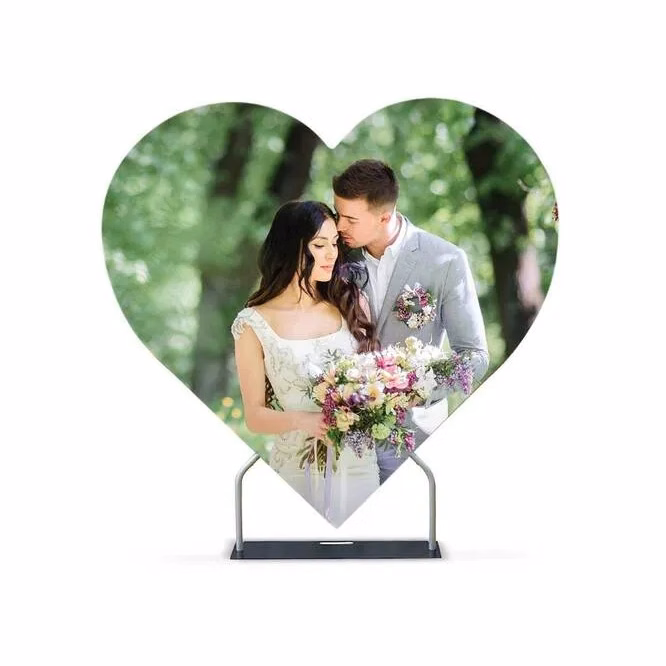Heart Shaped Backdrop (6.5ft x 6.4ft)