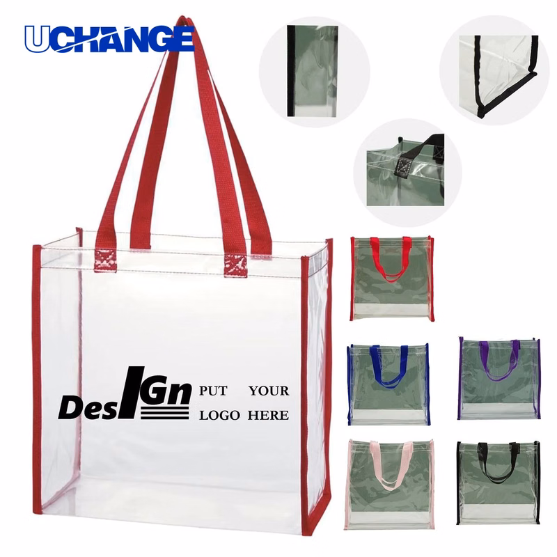 PVC Clear Tote Bag Carrier