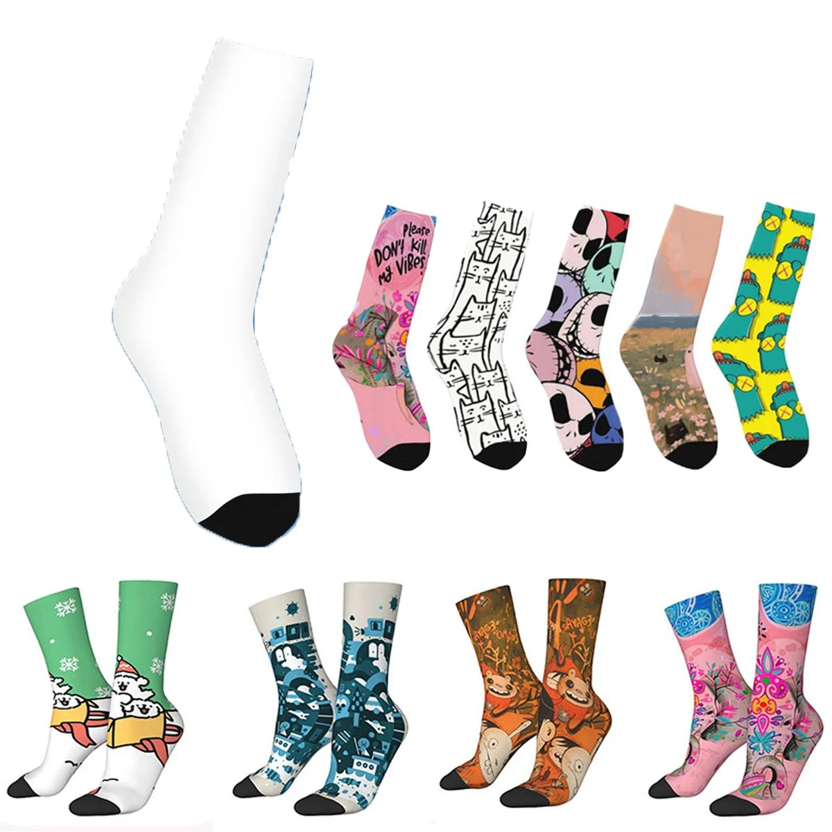 MOQ 30 Crew Socks 1