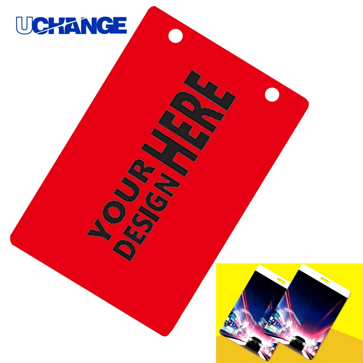 Plastic ID Badge 1
